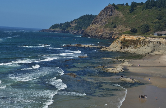 Oregon's central coastline
